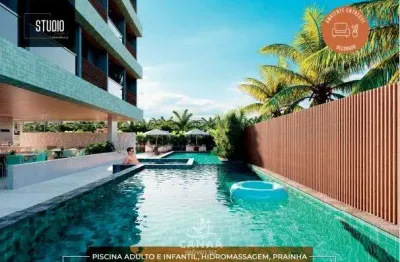 Apartamentos studios à venda em ponta d'areia - studio 7 peninsula - 2 suítes
