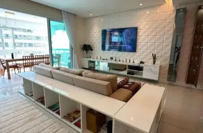 Maravilhoso apartamento a venda em ponta d'areia - 3 suítes - vista mar