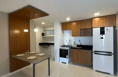 Apartamento à venda em ponta d'areia, ed. nautic - 2 quartos-nascente-mobiliado