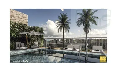 Apartamento para venda em santos, aparecida, 2 dormitórios, 1 suíte, 3 banheiros, 1 vaga