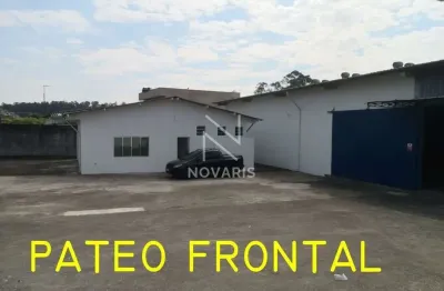 Galpão com 1100 m² área construída, terreno fechado, murado, com área total de 8000m²