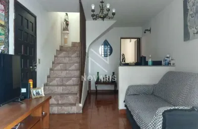 Sobrado com 3 quartos, 3 banheiros á venda- jardim das flores -