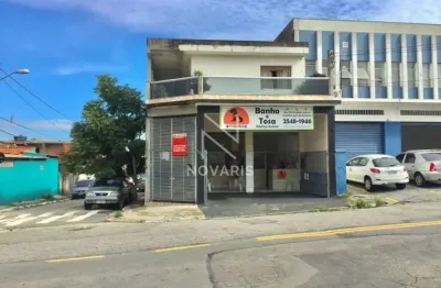 Casa grande com 2 dormitorios sendo 1 suite  e salão comercial em baixo - socorro m baixo