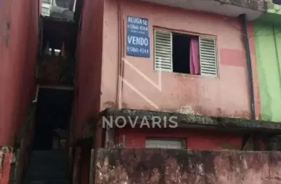 Terreno com 6 casas à venda no jd. jacira -  itapecerica da serra!