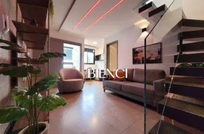 Apartameto duplex com 2 dormitórios à venda, 84 m² por r$ 960.000 - centro - são bernardo do campo/sp