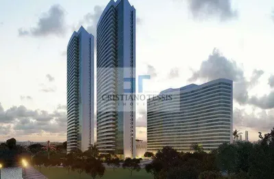 Flat com 1 quarto à venda na Avenida Engenheiro José Estelita, 2443, São José, Recife