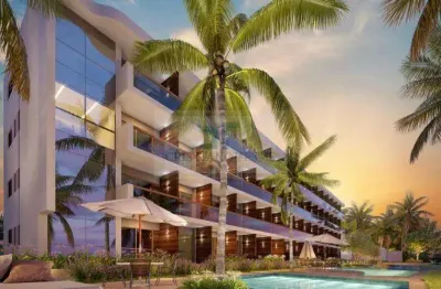 Flat com 1 quarto à venda na Av Coqueiro, Serrambi, Ipojuca