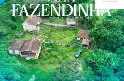 Chácara / sítio com 3 quartos à venda na fazenda rural, zona rural, itaguara, 200 m2 por r$ 990.000