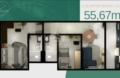 Apartamento com 2 quartos à venda na Rua Joaquim Martins, 4351, Nova Esperança, Porto Velho