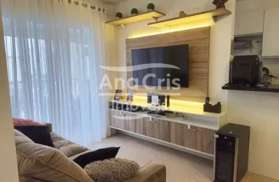 Apartamento à venda, 2 quartos, 1 suíte, 1 vaga, campestre - santo andré/sp