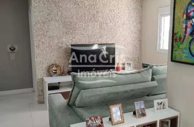 Apartamento à venda, 2 quartos, 1 suíte, 2 vagas, jardim stella - santo andré/sp