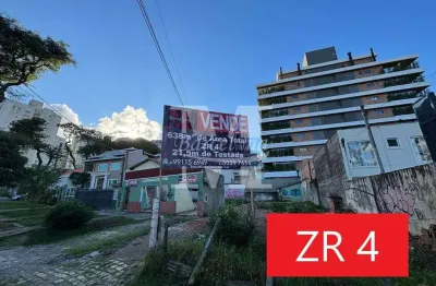 Terreno zr-4 ótima localização com excelente potencial construtivo avenida aguá verde com testada de