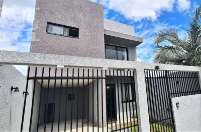 Butiatuvinha/santa felicidade sobrado novo semi mobiliado espaço gourmet