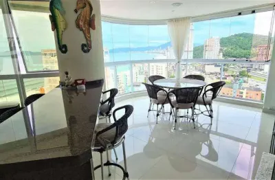 Avenida nereu ramos. frente para  o mar. andar alto. 4 suítes. churrasqueira. piscina. mobiliado. permuta.