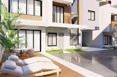 Casas condomínio fechado em construção 3 quartos 1 suíte rooftop com spa e churrasqueira água verde