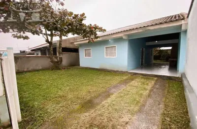 Casa em alvenaria em rua asfaltada excelente localização mobiliada com terreno de 324 m2 balneario primavera pontal do paraná churrasqueira