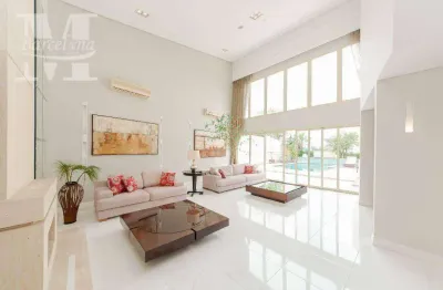 Casa alto padrão 100% mobiliada. condomínio fechado no ecoville/campo comprido. maravilhosa.