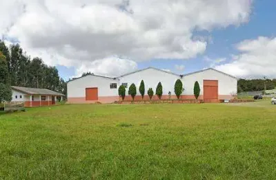 Barracão com 3500m² construídos, na entrada de tijucas do sul/pr. localização maravilhosa!