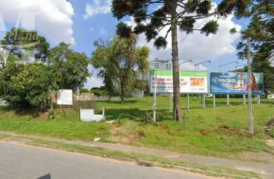 Terreno zr 4 capão raso ótima localização da pedro gusso com 2 testadas área de 7.400m²