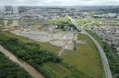 Área comercial e industrial na cidade industrial com 18.000m².