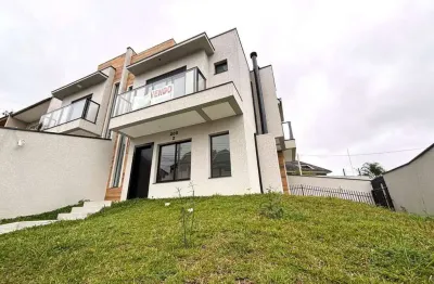 Sobrado no atuba, 3 quartos, 1 suíte, 2 vagas de garagem, churrasqueira - próximo aos parques atuba e bacacheri.