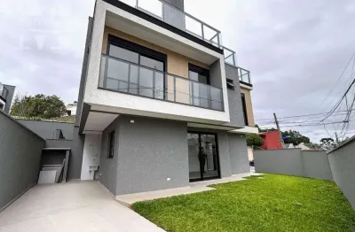 Sobrado triplex, excelente localização churrasqueira – sacada e rooftop - pilarzinho - 3 quartos, uma 1 suíte – próximo aos parques tingui e tanguá.