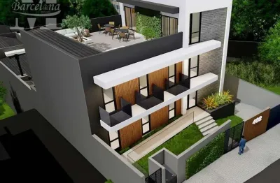 Studio mobiliado em construção em campo comprido no condomínio sprada 402