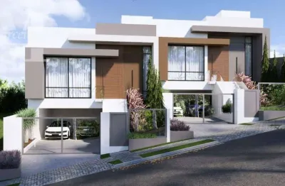 Casa térrea em construção com 198 m² no twin house no campo comprido