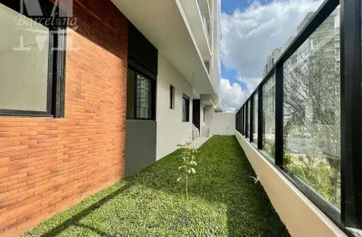 Apartamento garden com 3 suítes, semi novo, 2 vagas, sacada e churrasqueira. bigorrilho, champagnat. permuta imovel ou carro