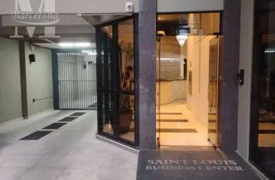 Sala comercial à venda. batel/ centro. ed. saint louis business center. 37 m². uma vaga de garagem.