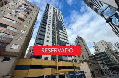 Batel / centro . andar alto, face norte, próx shopping batel e shopping curitiba.  02 dorms, suíte. semi-mobiliado.