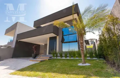 Casa térrea à venda – condomínio monte verona – pé-direito duplo – 3 quartos – churrasqueira - 4 vagas