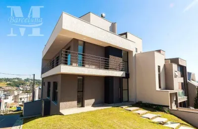 Casa alto padrão à venda - abranches – condomínio bom pastor – 3 quartos – sacada com churrasqueira.