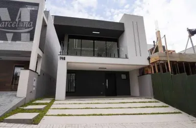 Casa nova à venda – condomínio paysage vivendas do bosque – 4 quartos – terraço – alto padrão