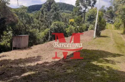 Terreno em cond fechado em campo largo na estrada de itambe. em declive .