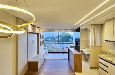 Apartamento com 3 quartos, mobiliado no vista santa paula - 298mil