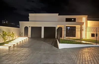 Residência alto padrão 100% mobiliada no jardim américa – 400m²