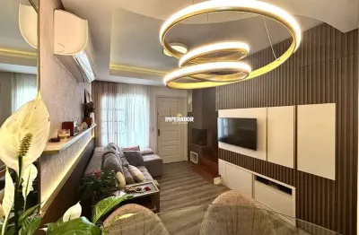 Casa em condomínio fechado com 2 quartos à venda na avenida brasil, 54, jardim américa, caxias do sul por r$ 535.000