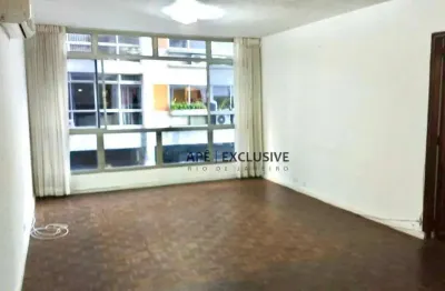 Apartamento com 4 dormitórios à venda, 145 m² por r$ 2.190.000,00 - leblon - rio de janeiro/rj