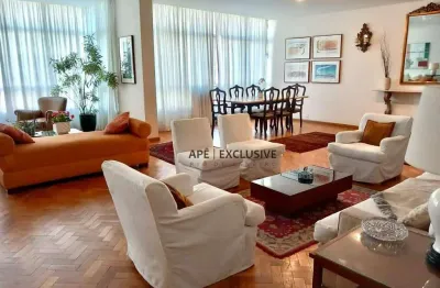 Apartamento com 4 dormitórios à venda, 280 m² por r$ 3.150.000,00 - copacabana - rio de janeiro/rj