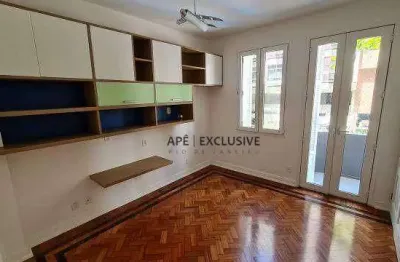Apartamento com 3 dormitórios à venda, 110 m² por r$ 3.100.000,00 - ipanema - rio de janeiro/rj