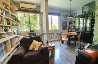 Apartamento com 2 dormitórios à venda, 65 m² por r$ 1.400.000,00 - leblon - rio de janeiro/rj