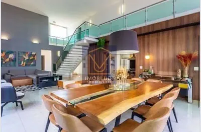 Casa em condomínio fechado com 3 quartos à venda no gávea, uberlândia , 362 m2 por r$ 2.850.000