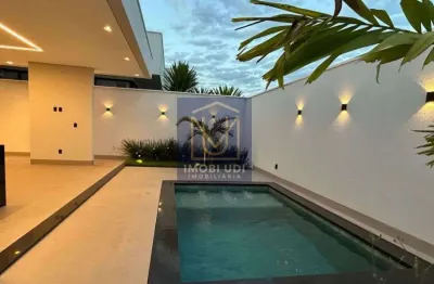 Casa em condomínio fechado com 3 quartos à venda na terra nova uberlândia 1, uberlândia , 205 m2 por r$ 1.970.000