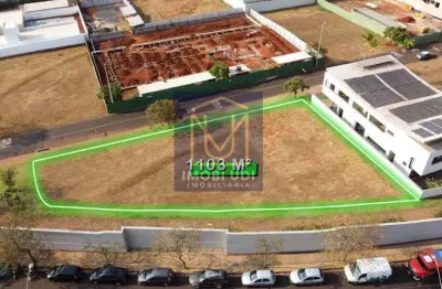 Terreno em condomínio fechado à venda no gávea, uberlândia , 1103 m2 por r$ 3.200.000