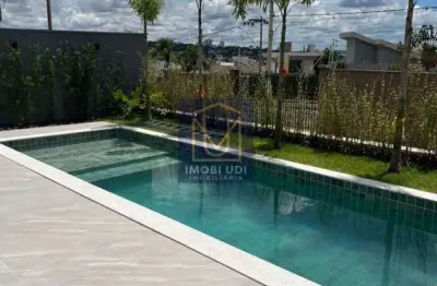 Casa em condomínio fechado com 4 quartos à venda no gávea, uberlândia , 285 m2 por r$ 3.390.000