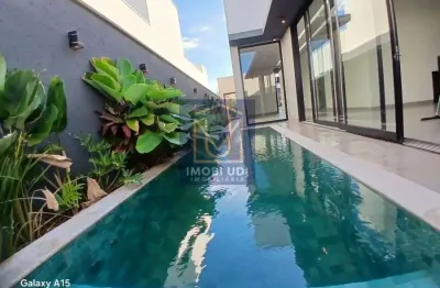 Casa em condomínio fechado com 3 quartos à venda no jardim botânico, uberlândia , 201 m2 por r$ 2.145.000