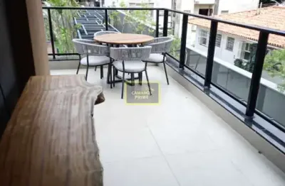 Apartamento com 85 metros de área útil, mobiliado, para locação, em Pinheiros