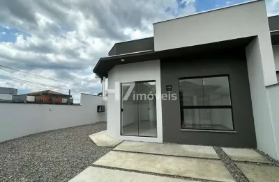Casa geminada com 2 quartos à venda, jardim paraíso - joinville