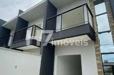 Casa geminada com 1 suíte + 2 quartos, praia da enseada - são francisco do sul